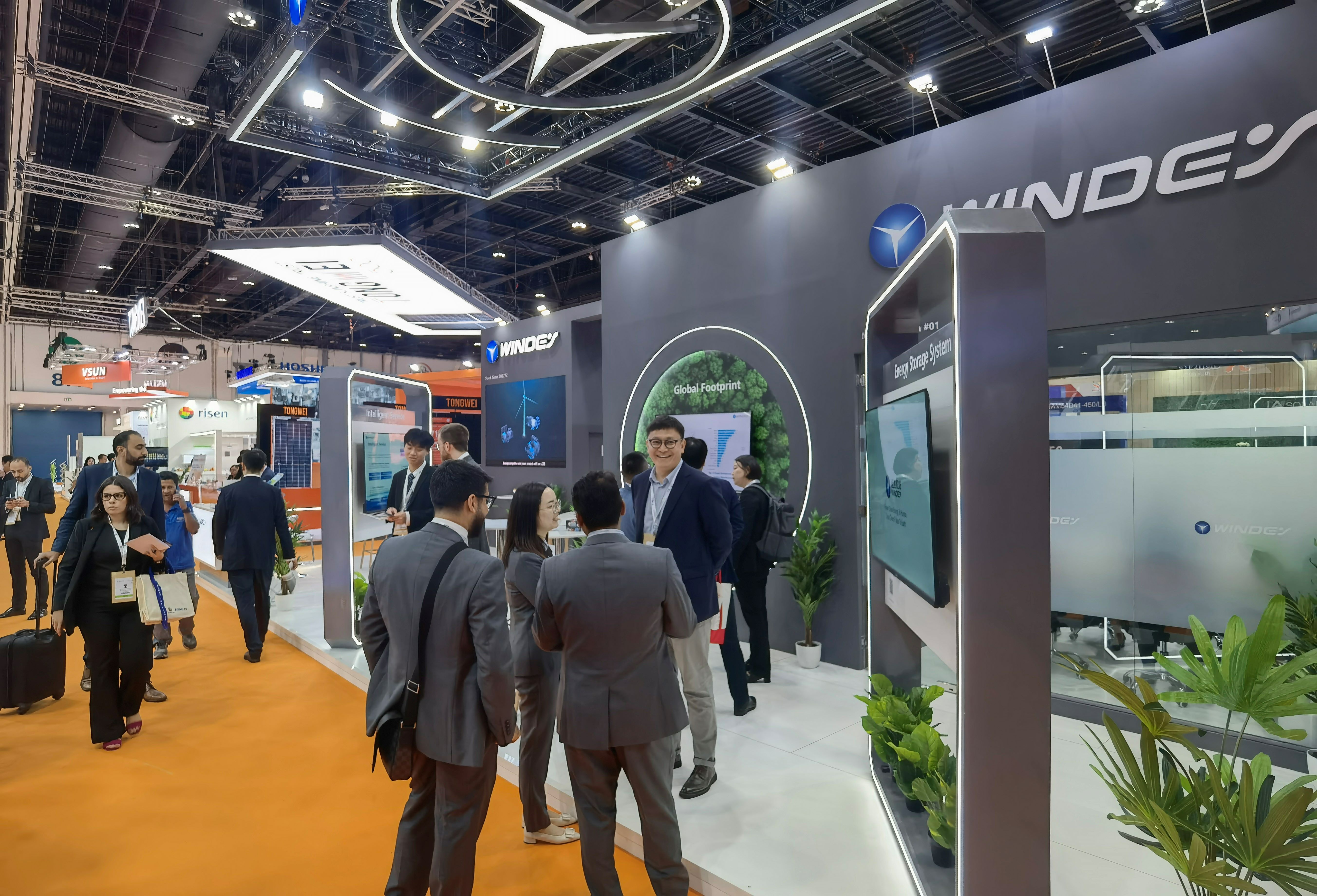 直击会。G电子股份惊艳亮相2024中东世界将来能源峰会